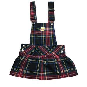 Harajuku Mini Girls‎ Plaid Jumper Skirt Dress Red Anniversary Collection 4T